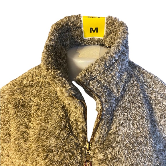 Alpine Sherpa fleece Mens pullover Size Medium - Picture 3 of 3